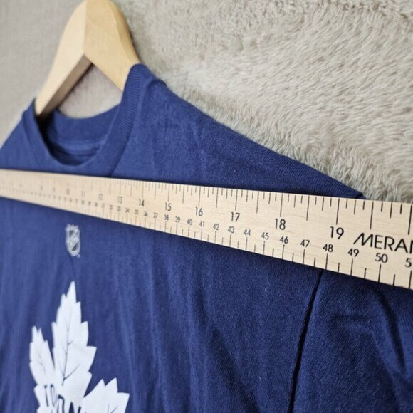 Reebok Toronto Maple Leafs NHL Andersen #31 T-Shirt Men's Sz M Blue Short Sleeve - Picture 5 of 10